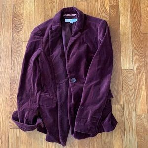 Velvet blazer